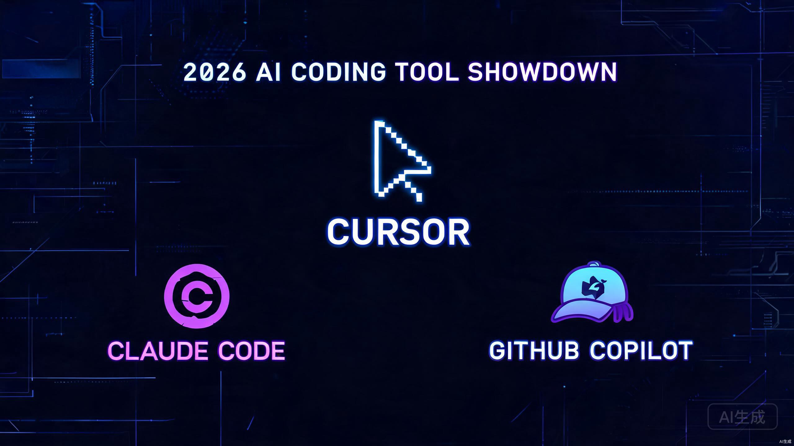 AI编程工具三国杀2026：Cursor、Claude Code与Copilot的终极对决