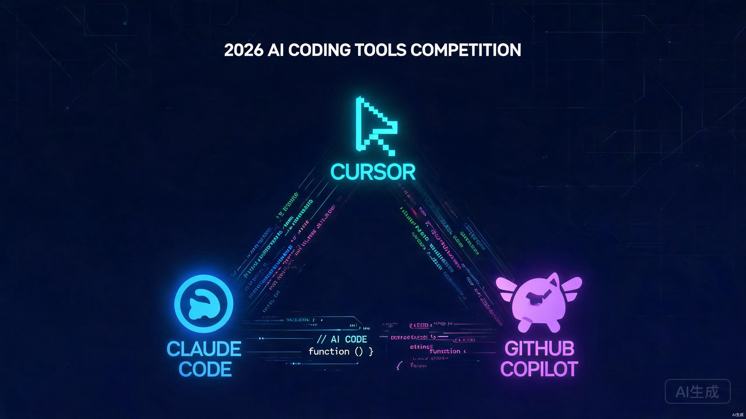 AI编程工具三国杀2026：Cursor、Claude Code与Copilot的终极对决