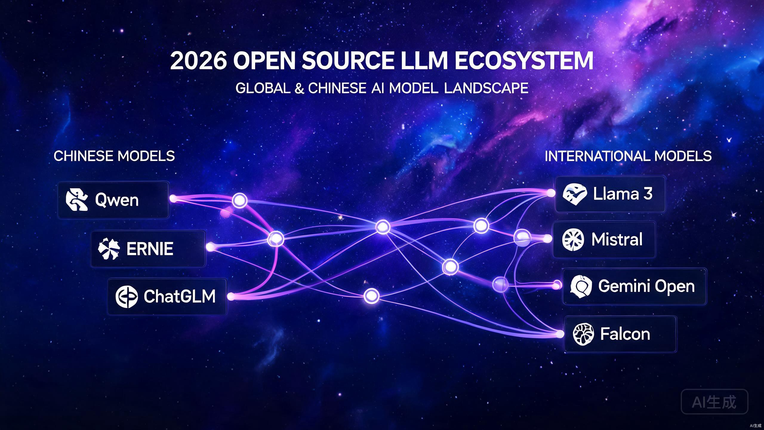 开源大模型2026年生态全景：国产模型逆袭与国际巨头竞争