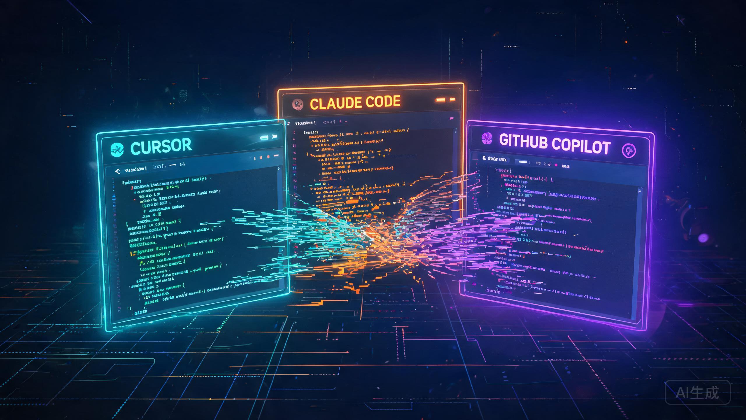 AI编程工具三国杀2026：Cursor、Claude Code与Copilot的终极对决