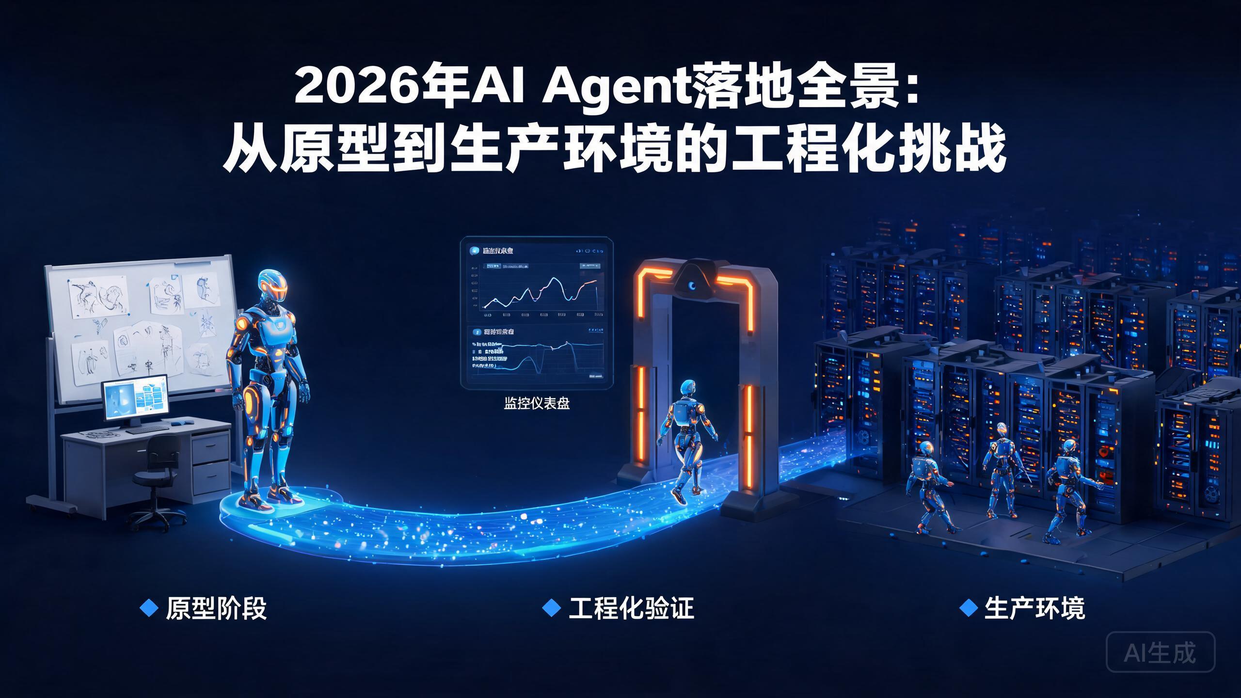 2026年AI Agent落地全景：从原型到生产环境的工程化挑战
