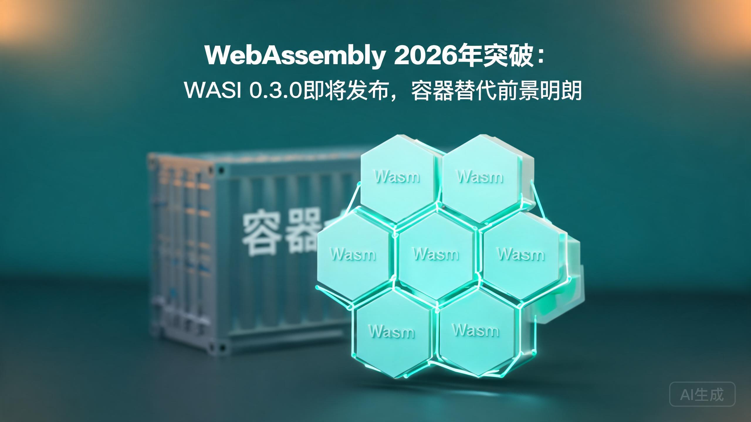 WebAssembly 2026年突破：WASI 0.3.0即将发布，容器替代前景明朗