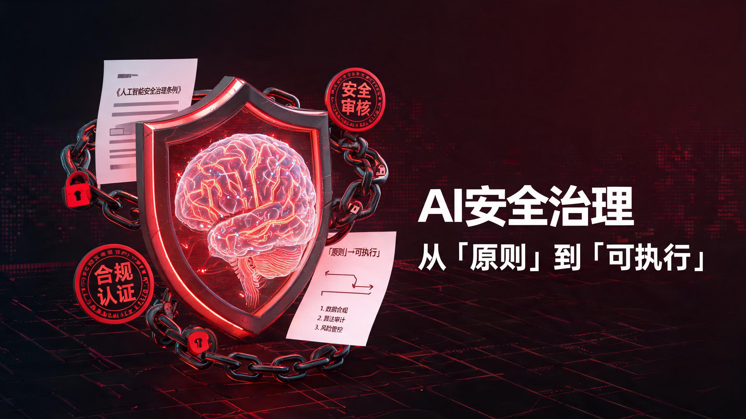 《人工智能安全治理框架》3.0版即将发布：AI安全治理从原则走向可执行落地