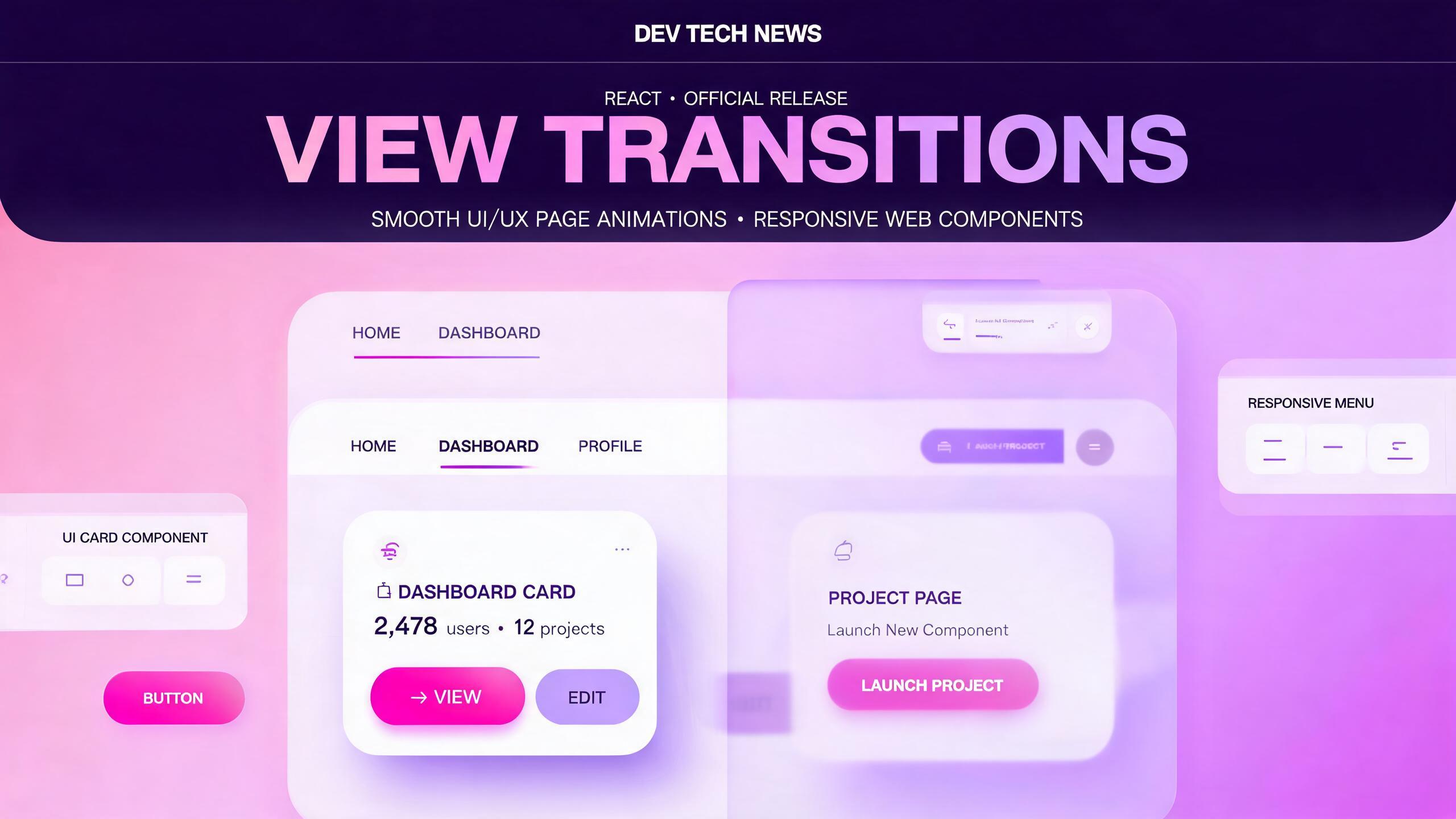 React 19.3发布：View Transitions、browser()浏览器端渲染与Trusted Types为前端UI加码