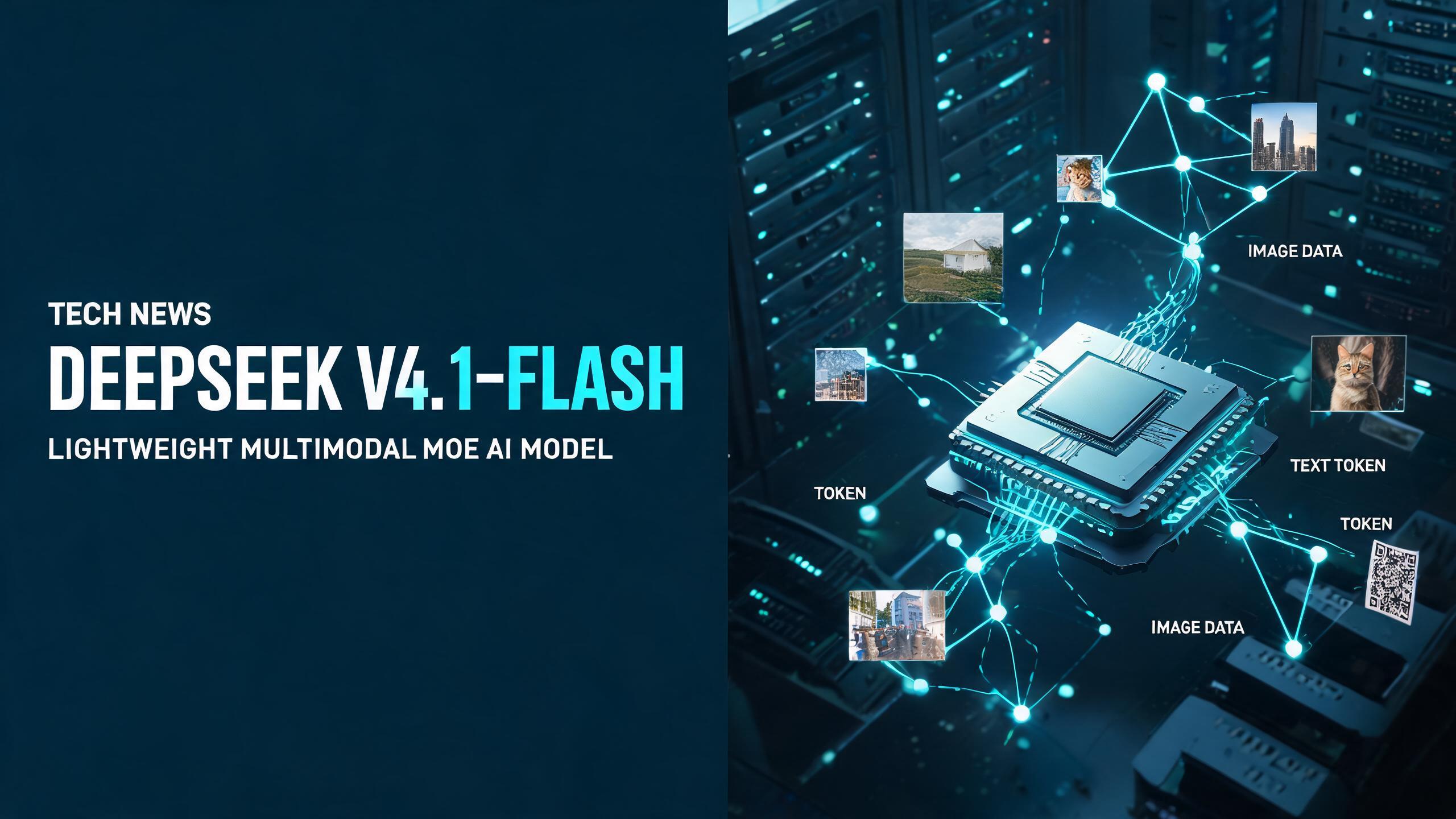 DeepSeek发布V4.1-Flash：新一代MoE架构原生视觉大模型，flash通道请求平滑迁移