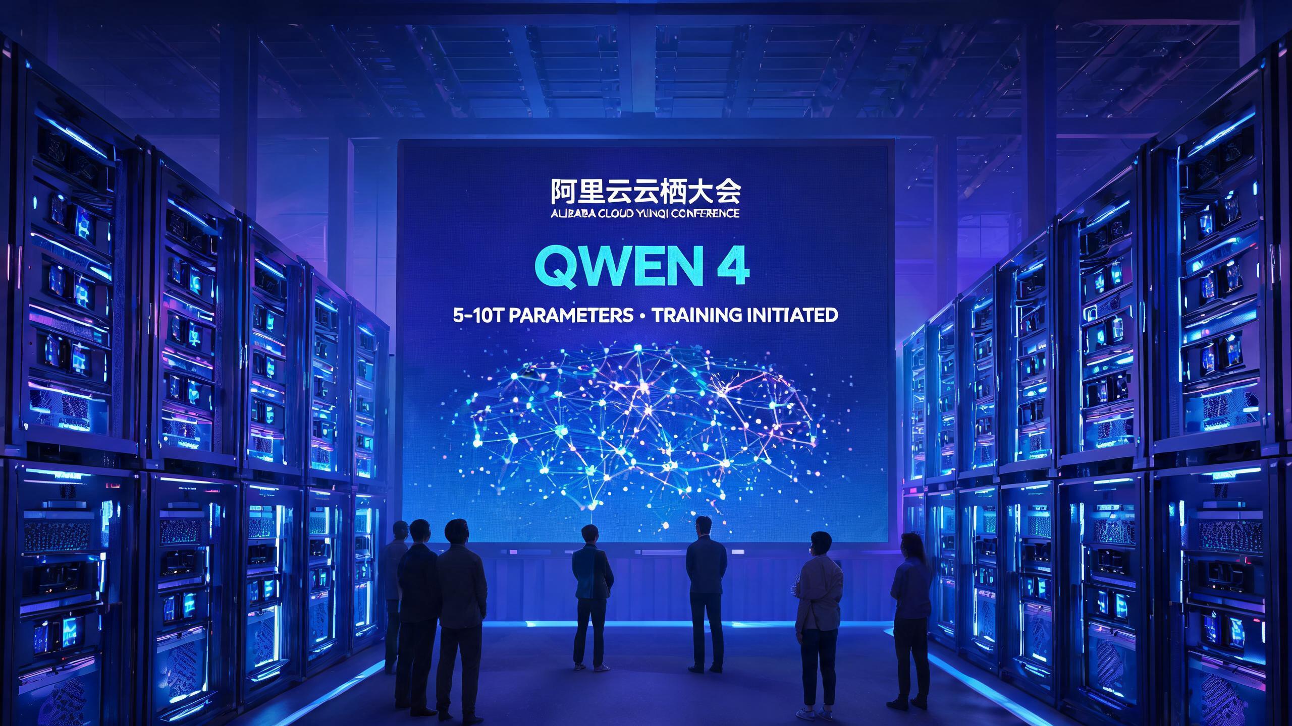 阿里云栖大会披露大模型新进展：Qwen4 进入训练，剑指更长程复杂任务